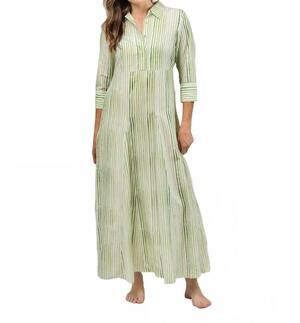 NEW BEAU & RO alexa dress in english stripe